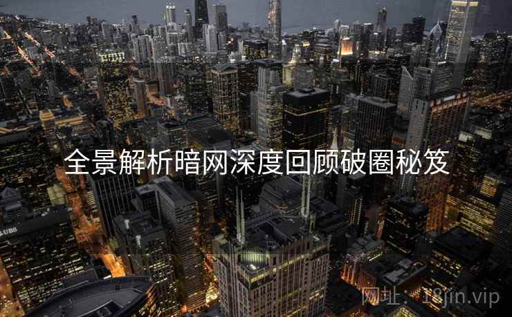 全景解析暗网深度回顾破圈秘笈
